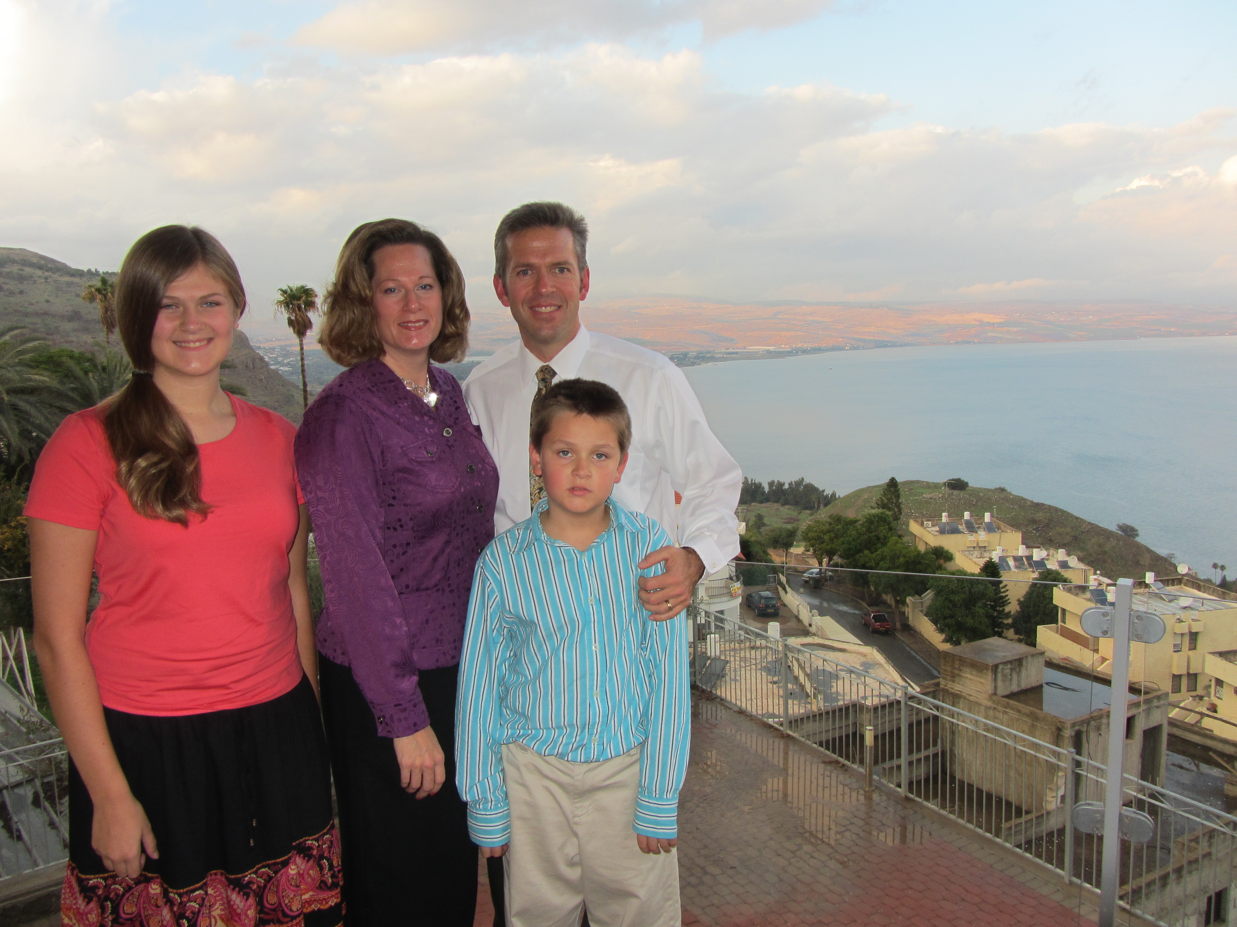 Family at Tiberias